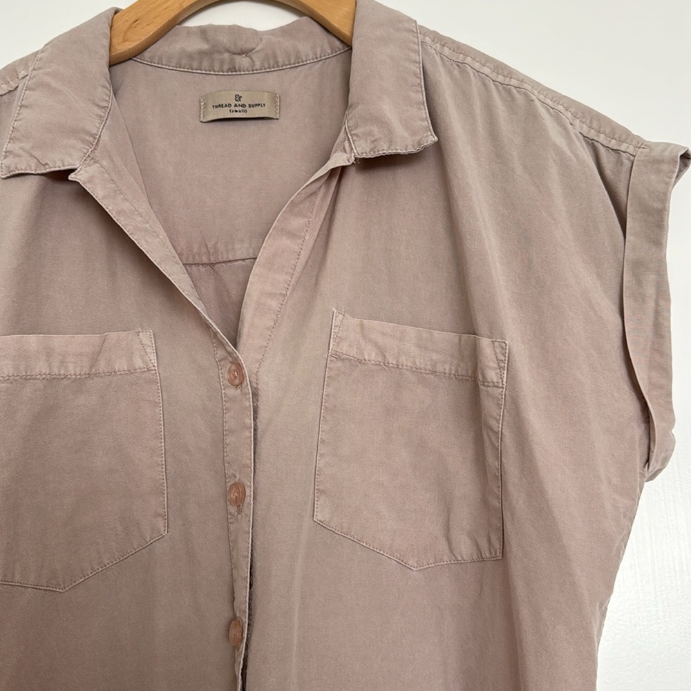 Thread and Supply Button-up Short Sleeve Shirt - Picture 3 of 5